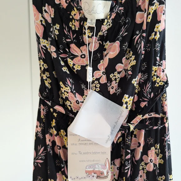 BNWT Rahi Cali High Low Ruffle Dress Size S - Picture 7 of 8